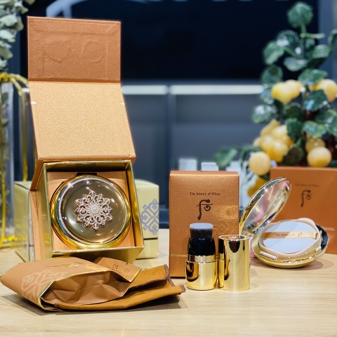 Phấn Nước Tái Sinh Whoo Cheongidan Radiant Essence Cushion Special set