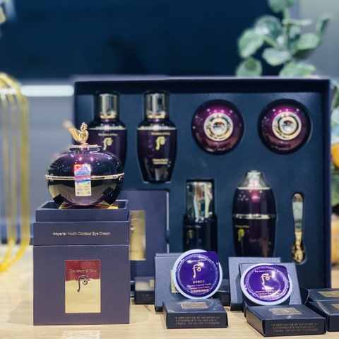 Bộ Kem Mắt Hoàn Lưu Cao Whoo Hwannyu Imperial Youth Contour Eye Cream Special Set