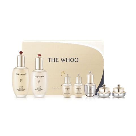 Bộ Nước Hoa Hồng Sữa Dưỡng Tái Sinh Whoo Cheongidan Pro Radiant 2PCS Special Set