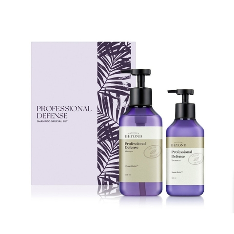 Combo Dầu Gội Kem Xả Tóc Beyond Professional Defense Shampoo Special Set