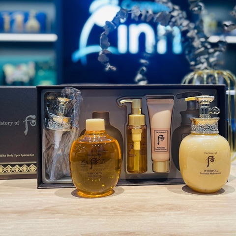 Bộ Sữa Tắm Và Dưỡng Thể Đông Y Hoàng Cung Whoo Spa Body Special Set