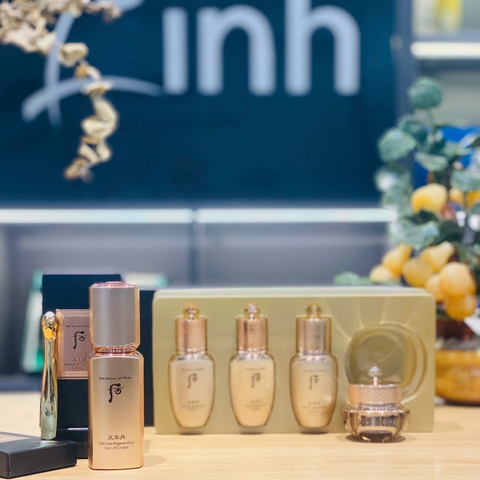 Kem Mắt Nâng Cơ Whoo Cheonyuldan Ultimate Regeneratite Eye Lift Cream Special Set