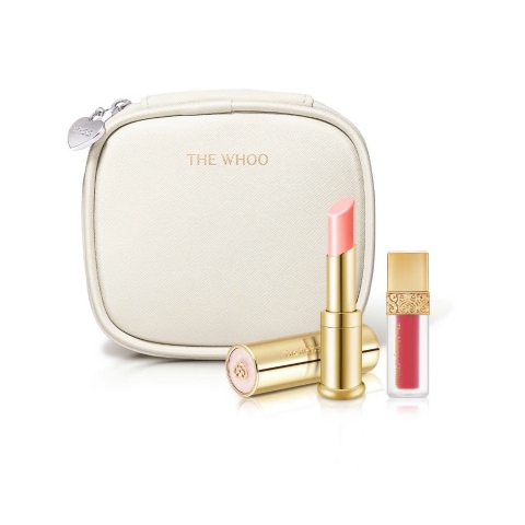 Bộ Son Dưỡng Whoo Glow Lip Balm Tặng Kèm Ví Da Mẫu Mới