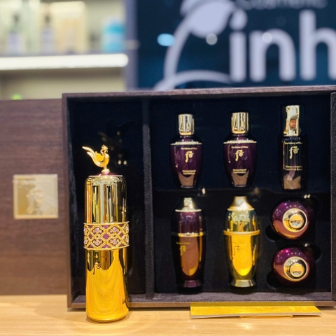 Bộ Tinh Chất Vàng Hoàn Lưu Cao Whoo Hwanyu Signature Ampoule Special Set