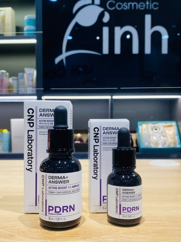 Tinh Chất PDRN Căng Bóng Sáng Da Hỗ Trợ Tái Sinh CNP Derma Answer Active Boost Ampule