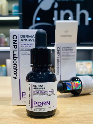 Tinh Chất PDRN Căng Bóng Sáng Da Hỗ Trợ Tái Sinh CNP Derma Answer Active Boost Ampule