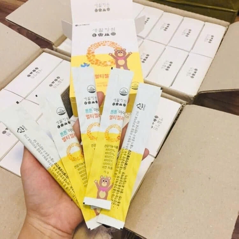Thạch Vitamin Cho Trẻ em SHJW Kids Multivitamin Jelly (15g * 30 gói)