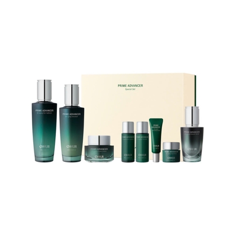 Bộ Dưỡng Da Chống Lão Hóa Ohui Prime Advancer De Aging 4pcs Special Set Nội Địa
