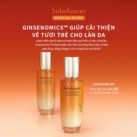 Bộ Dưỡng Da Chống Lão Hóa Nhân Sâm Sulwhasoo Concentrated Ginseng