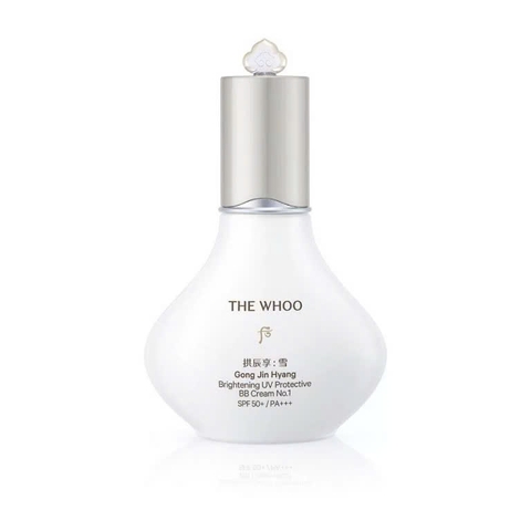 Bộ Kem BB Trang Điểm Chống Nắng The Whoo Gongjinhyang Brightening UV Protective BB Cream Set