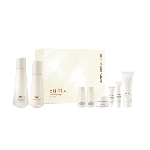 Bộ Dưỡng Sáng Làm Đều Màu Da Sum37 Time Energy Bright Special Set 2pcs