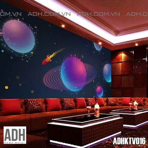 Tranh Dán Tường Karaoke ADHKTV016