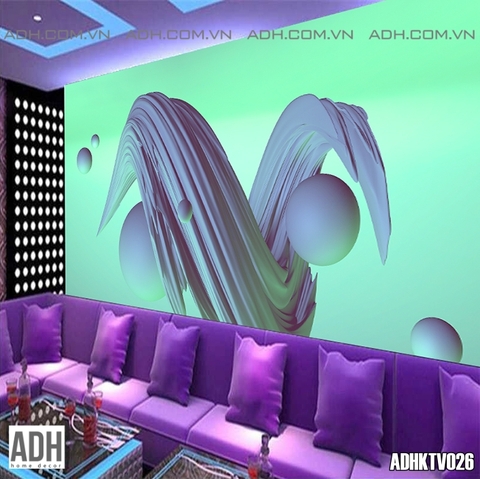 Tranh Dán Tường Karaoke ADHKTV026