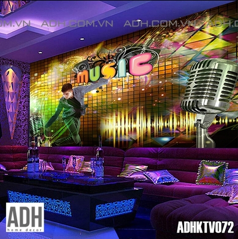 Tranh Dán Tường Karaoke ADHKTV072