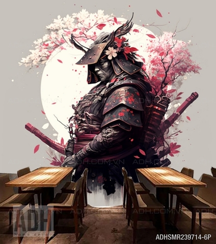 Tranh dán tường SAMURAI