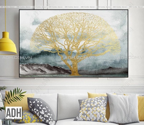 Tranh canvas cây vàng ADH00758