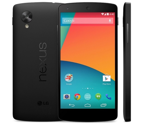 Ảnh báo chí Nexus 5 bản màu trắng, ra mắt 1/11