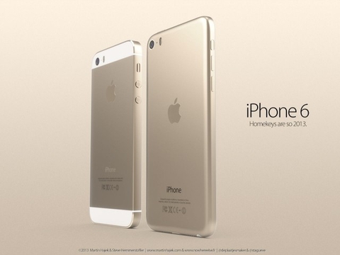iPhone 6 không viền màn hình mang phong cách iPad mini
