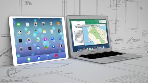 iPad màn hình 12,9 inch sẽ ra mắt vào năm sau