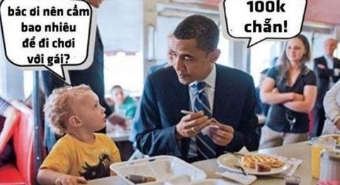 Ảnh chế cô gái chê bạn trai mang 100.000 đồng đi hẹn hò