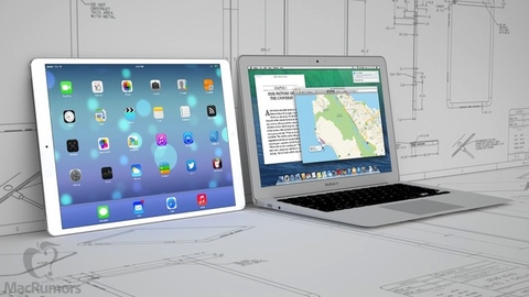 Rộ tin đồn Apple đang thử nghiệm iPad to như laptop