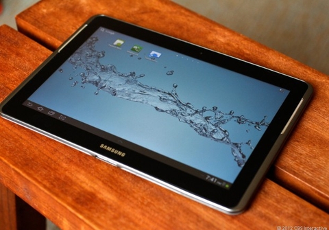 Samsung 'khiêu chiến' iPad bằng tablet màn hình AMOLED mới