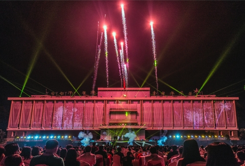 Những màn trình diễn 3D Mapping đỉnh cao tại Dinh Thống Nhất
