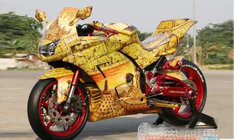 Kawasaki Ninja 250R 'độc' của người mê lịch sử