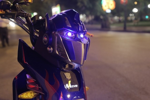 Xuất hiện xe điện độ theo phong cách 'Transformers'