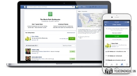 Facebook giới thiệu Safety Check: Công cụ thông báo khẩn khi xảy ra thiên tai