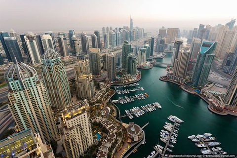 Chùm ảnh: Dubai hoa lệ và lộng lẫy nhìn từ trên cao
