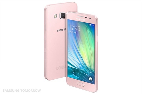 Samsung ra mắt Galaxy A5 và Galaxy A3 kim loại nguyên khối