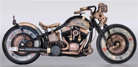 Harley-Davidson độc đáo cùng nghệ thuật Tattoo