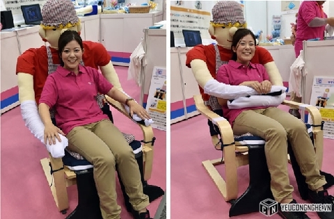 Nhật Bản sản xuất ghế thông minh biết an ủi người dùng