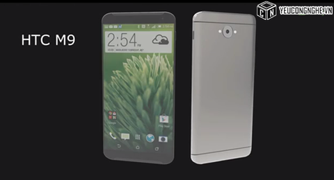 HTC One M9 tiếp tục xuất hiện trong video concept mới