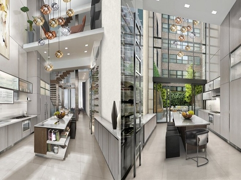 Bên trong nhà siêu mỏng ấn tượng tại New York