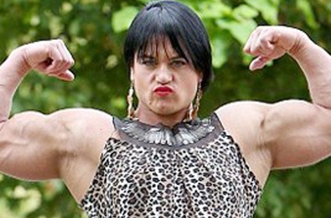 Dung nhan trước và sau của những phụ nữ biến thành đàn ông vì lạm dụng steroid