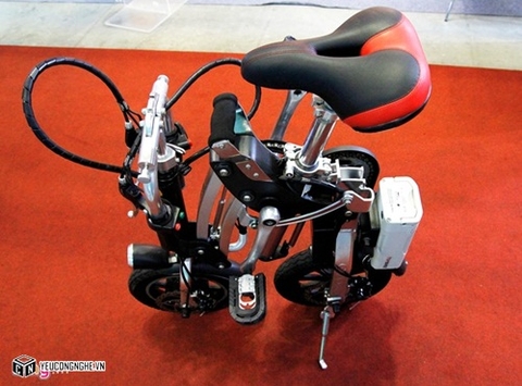 Xe đạp điện biến hình độc đáo tại Sài Gòn