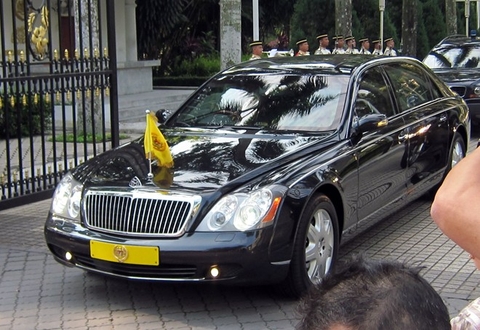 20 xe đặc biệt của các nguyên thủ quốc gia