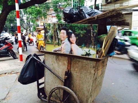 Kết cục bi thảm của những tấm ảnh cưới đắt tiền