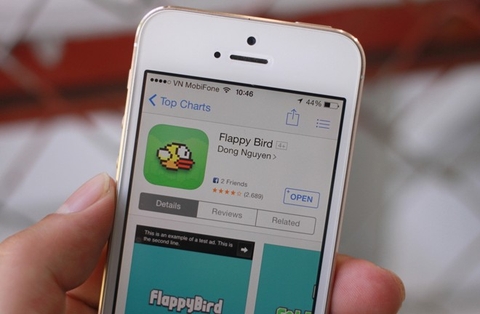 Flappy Bird đã bị xóa khỏi các gian ứng dụng