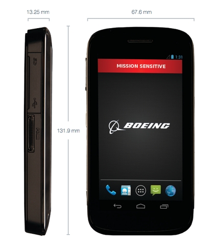Boeing giới thiệu Black: Smartphone tự hủy dữ liệu nếu vỏ máy bị mở