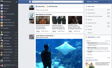 Facebook lại tiếp tục thay đổi giao diện... lần nữa