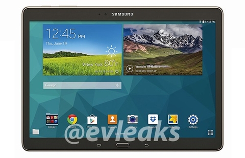 Lộ diện dòng máy tính bảng Galaxy Tab S mới của Samsung