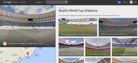 Ghé thăm nơi tổ chức World Cup ngay trên máy tính