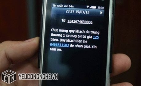 Tuyệt chiêu thoát "bẫy" tin nhắn trúng thưởng
