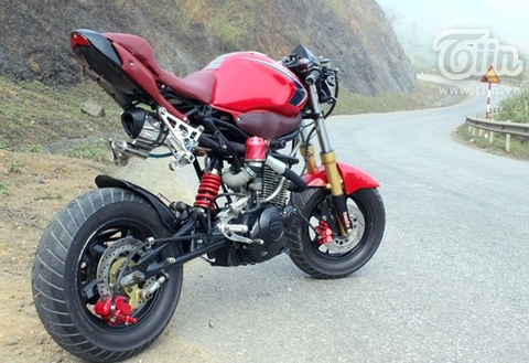 Chàng trai 9x chế siêu xe Ducati từ xế 'cùi bắp'