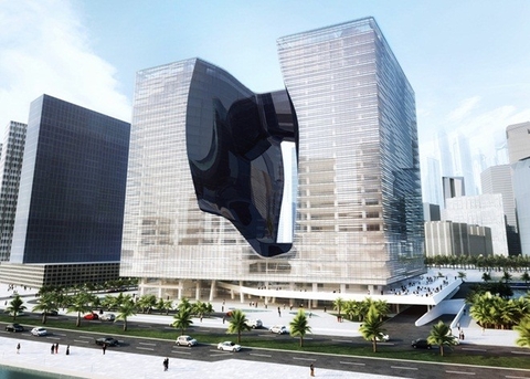 Bên trong khách sạn mô phỏng tàu vũ trụ tại Dubai