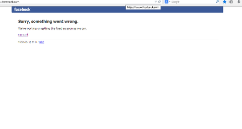 Người dùng Việt Nam một lần nữa không thể vào được Facebook