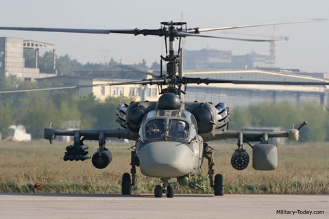 'Cá sấu' Ka-52, trực thăng tấn công tốt nhất thế giới